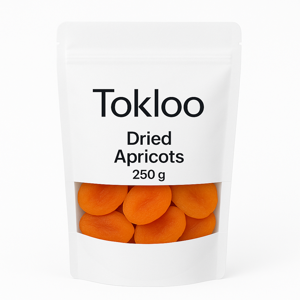 Premium Dried Apricots – 250g | Naturally Sweet & Nutrient-Rich