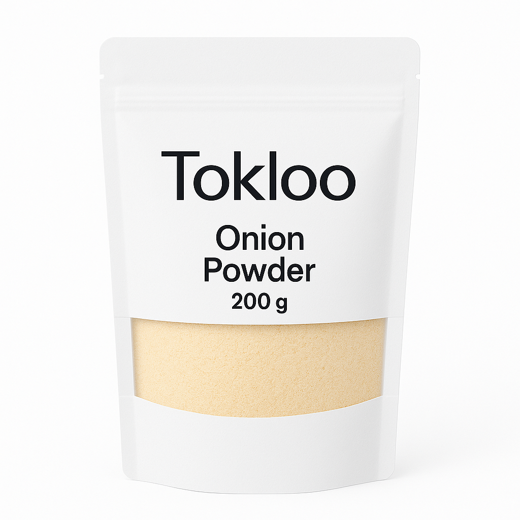 Premium Onion Powder – 200g | Pure, Flavorful & Convenient Kitchen Essential