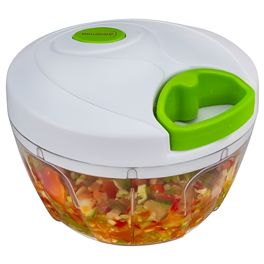 Vegetable Chopper Easy Spin Quick Cutter