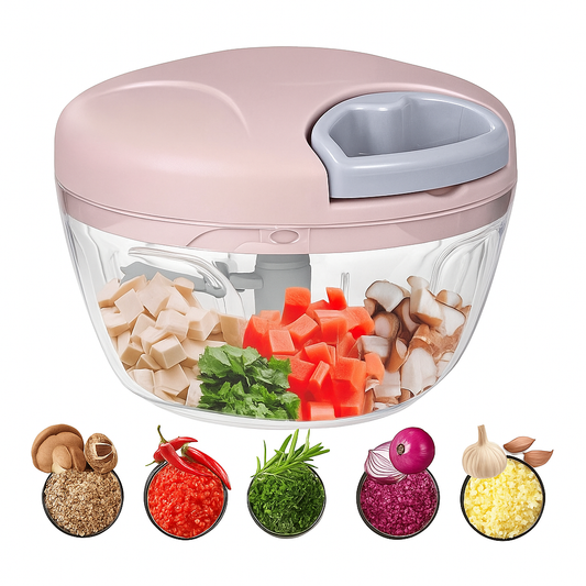 Manual Food Processor Vegetable Chopper