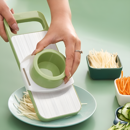 Vegetable & Fruit Slicer With Five Changeable Blades