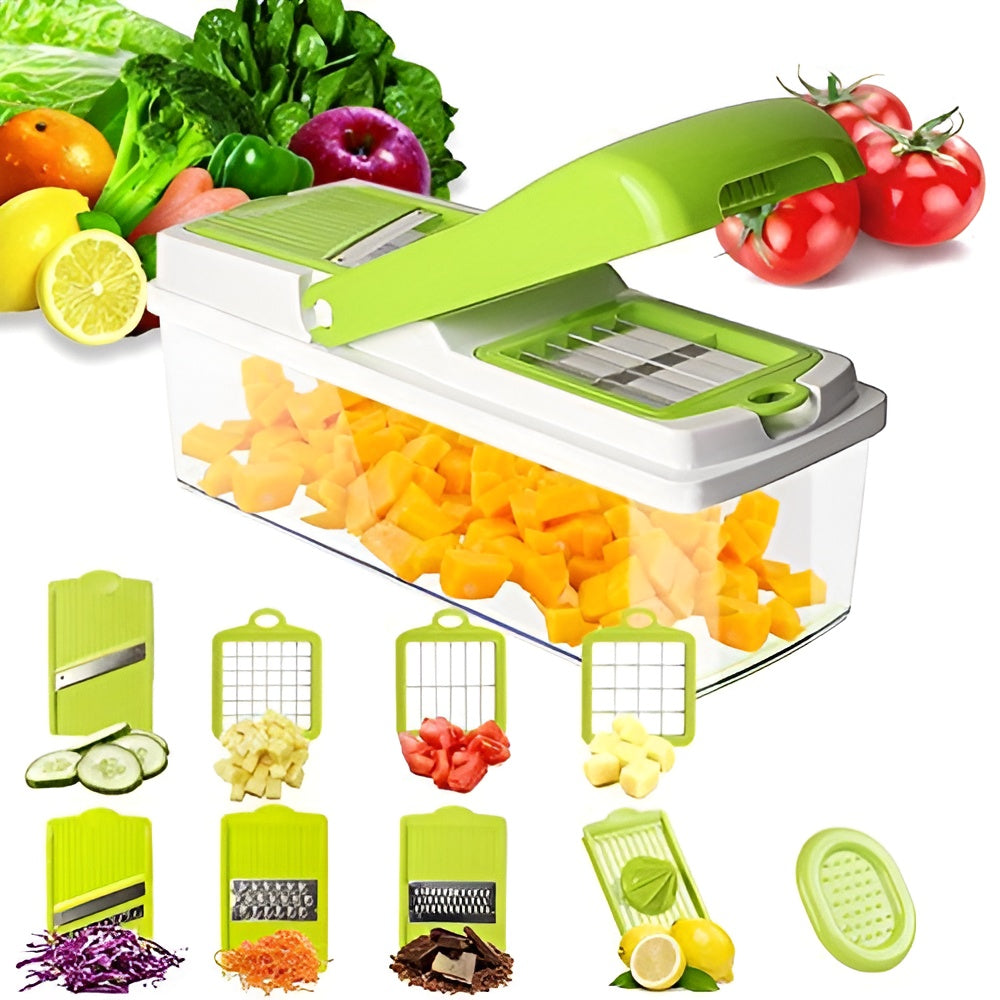 Multifuncional 11-in-1 Ultimate Fruit & Vegetable Slicer & Cutter